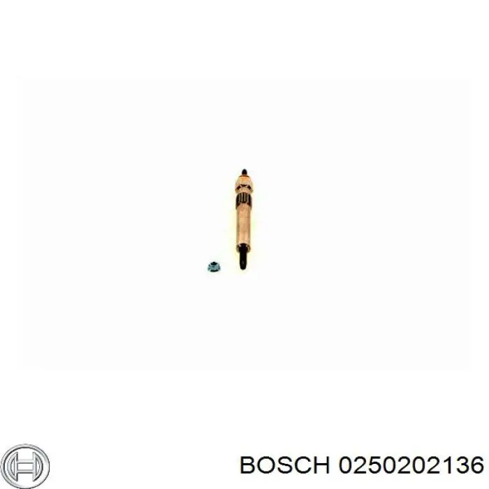 Vela de incandescência Bosch 0250202136 preço, a partir de 16,48 USD