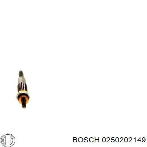 Vela de incandescência 0250202149 Bosch