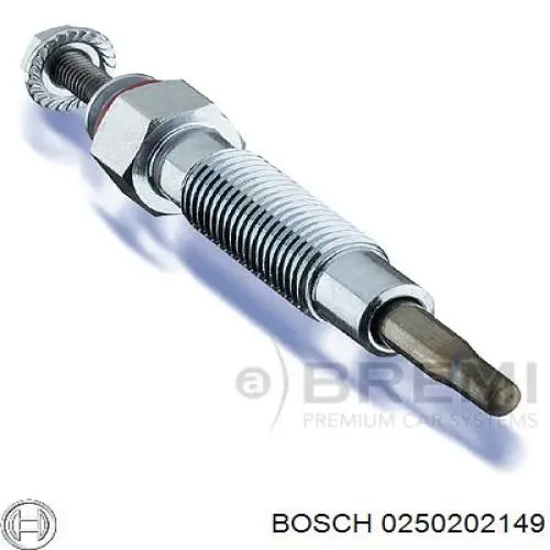 Compre 0250202149 Bosch Vela de incandescência