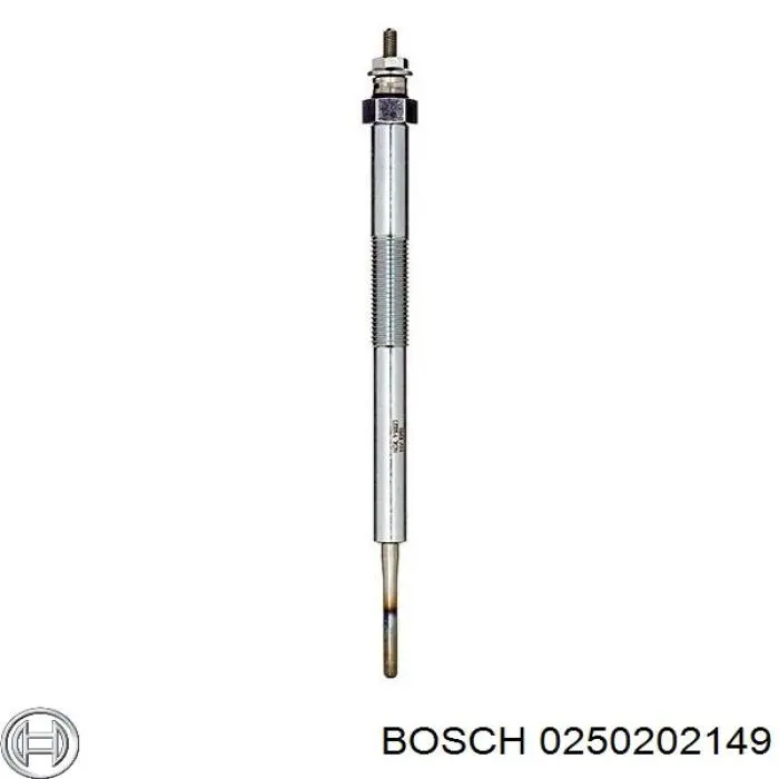 Vela de incandescência Bosch 0250202149