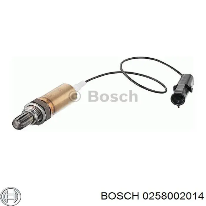 Compre 0258002014 Bosch Sonda lambda, sensor de oxigênio até o catalisador