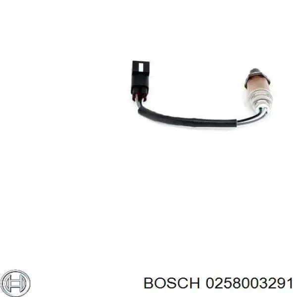Compre 0258003291 Bosch Sonda lambda, sensor de oxigênio