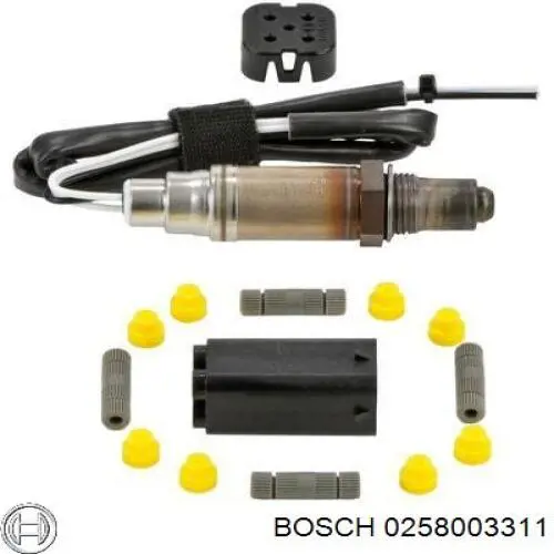 Compre 0258003311 Bosch Sonda lambda, sensor de oxigênio