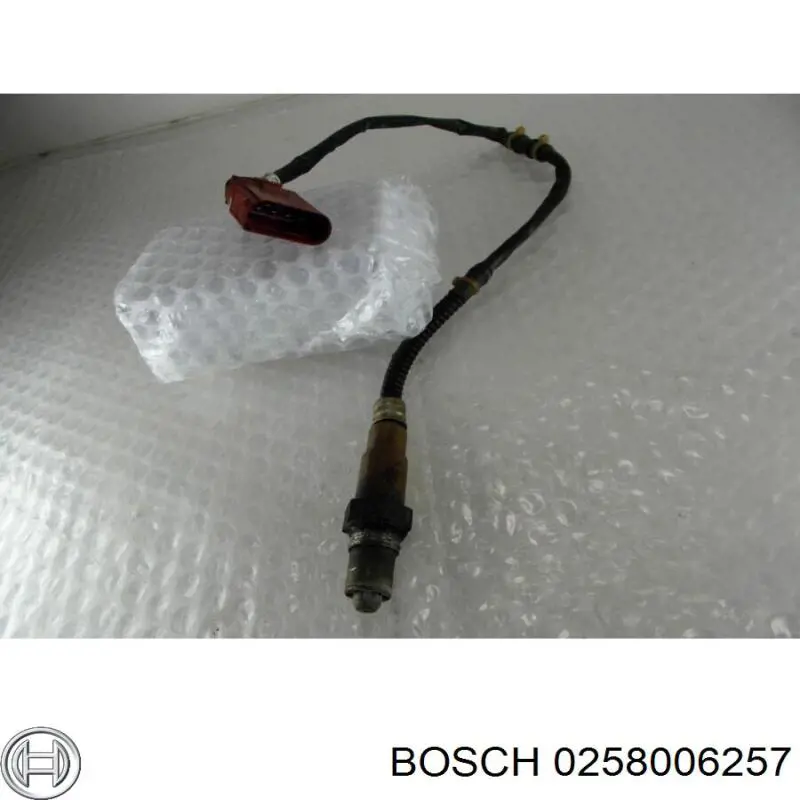 Compre 0258006257 Bosch Sonda lambda, sensor de oxigênio depois de catalisador