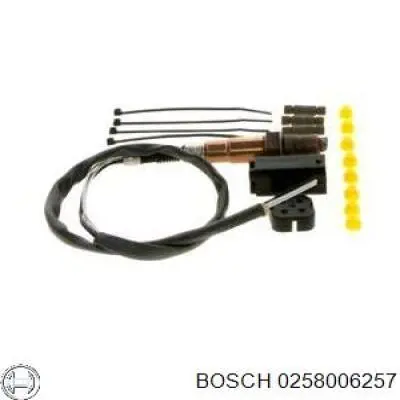 Sonda lambda, sensor de oxigênio depois de catalisador Bosch 0258006257 preço, a partir de 70,80 USD