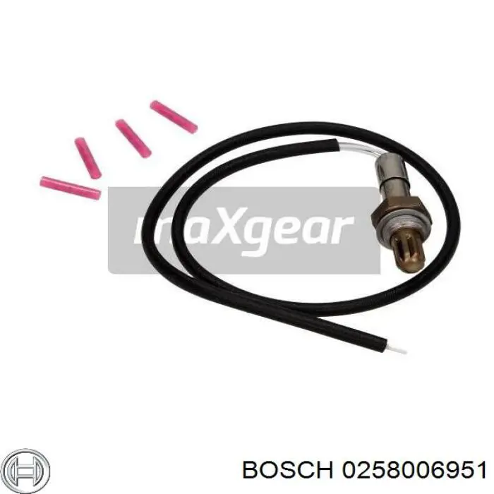 Sonda lambda, sensor de oxigênio Bosch 0258006951 preço, a partir de 47,86 USD