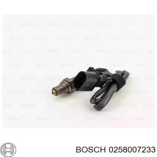 258007233 Bosch Sonda lambda, sensor direito de oxigênio até o catalisador