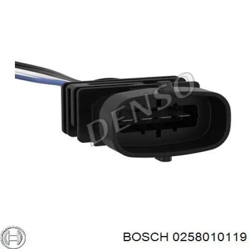 Compre 0258010119 Bosch Sonda lambda, sensor de oxigênio depois de catalisador