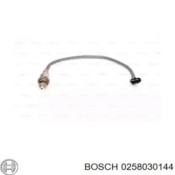 0258030144 Bosch Sonda lambda, sensor de oxigênio