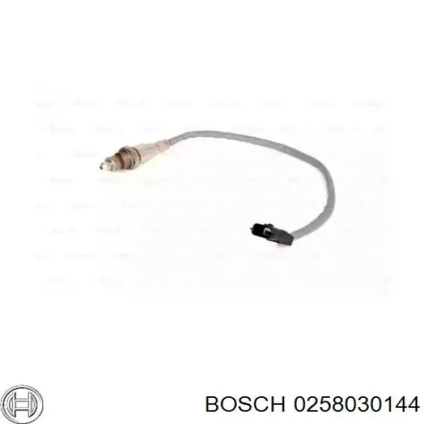 Compre 0258030144 Bosch Sonda lambda, sensor de oxigênio