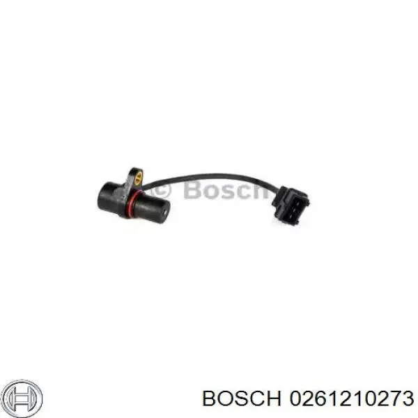 Sensor de posição (de revoluções) de cambota 261210273 Bosch