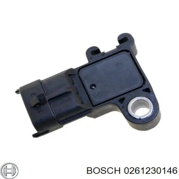 Sensor de pressão no coletor de admissão, MAP Bosch 0261230146 preço, a partir de 30,25 USD