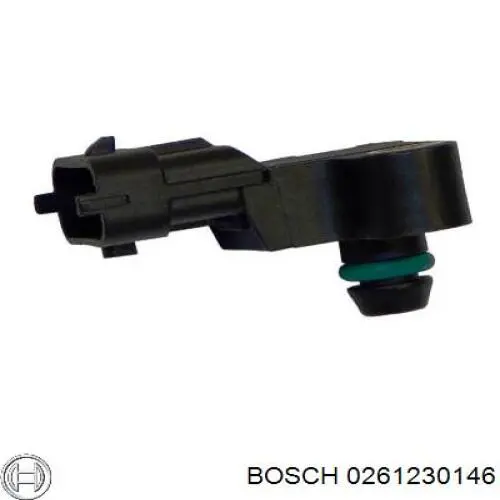 Sensor de pressão no coletor de admissão, MAP 0261230146 Bosch