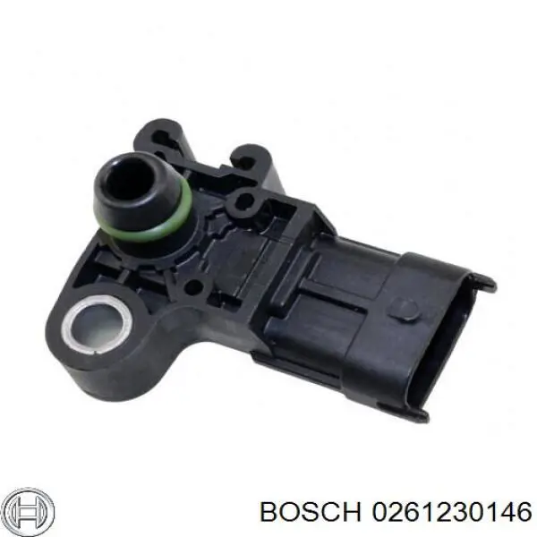 0261230146 Bosch Sensor de pressão no coletor de admissão, MAP