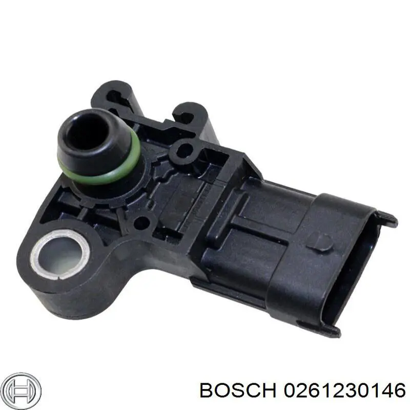 Compre 0261230146 Bosch Sensor de pressão no coletor de admissão, MAP