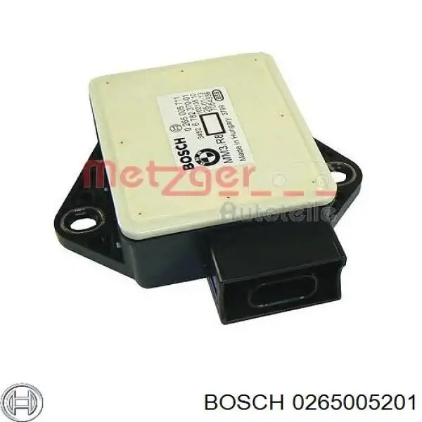 Compre 0265005201 Bosch Sensor de aceleração transversal (ESP)