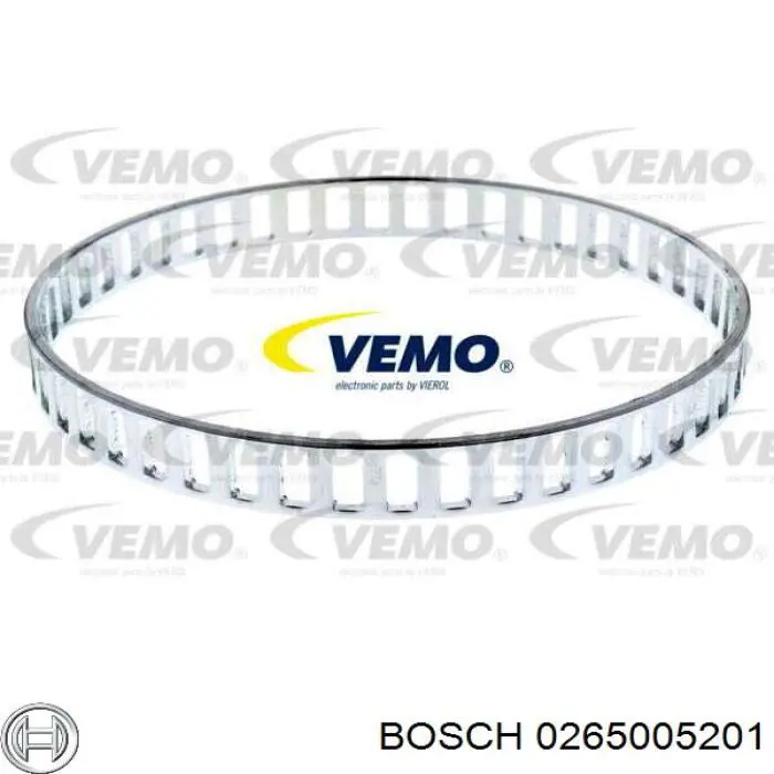 Sensor de aceleração transversal (ESP) 0265005201 Bosch