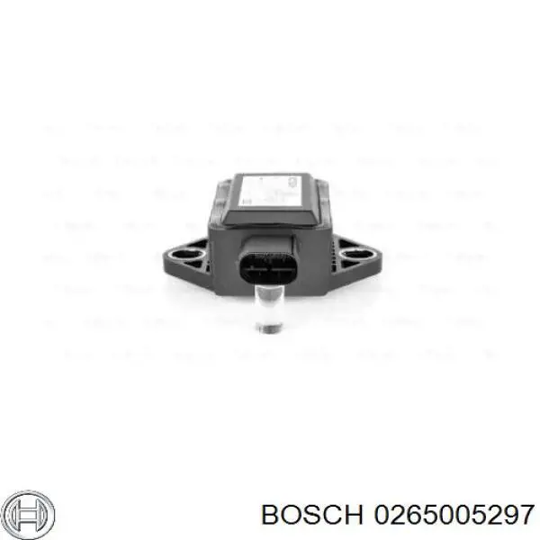 Sensor de aceleração longitudinal 0265005273 Bosch