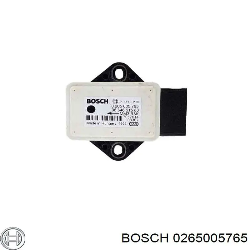 Sensor de aceleração transversal (ESP) Bosch 0265005765 preço, a partir de 26,48 USD