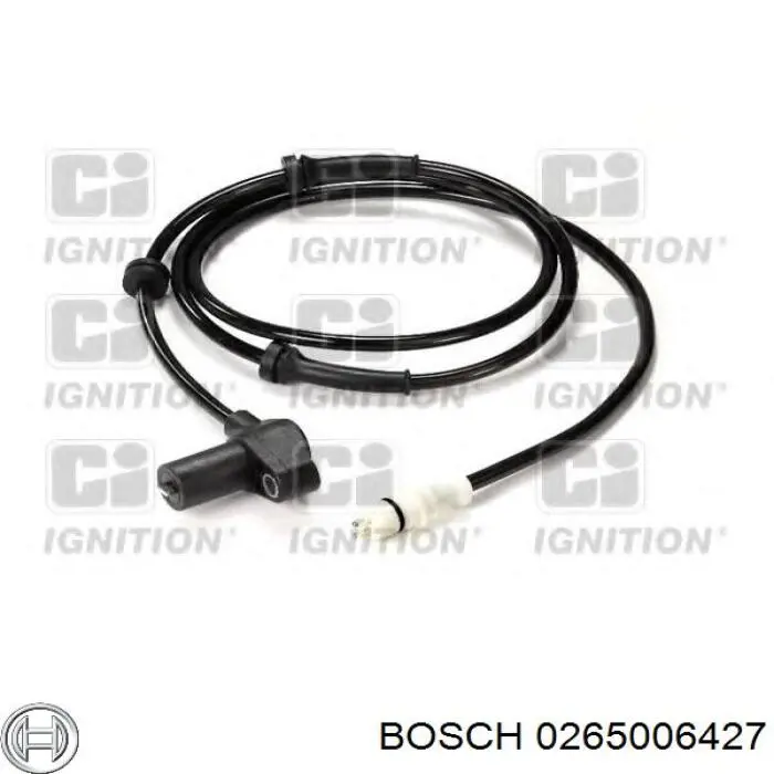 Sensor dianteiro de ABS 454570 Peugeot/Citroen