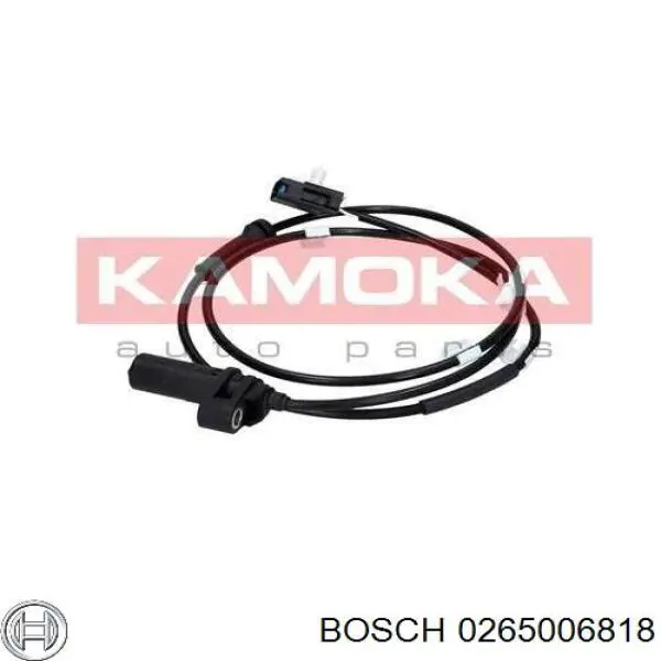 Compre 0265006818 Bosch Sensor ABS traseiro esquerdo