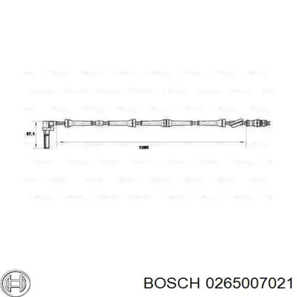 Sensor ABS dianteiro esquerdo Fiat/Alfa/Lancia 60652776 preço, a partir de 43,57 USD