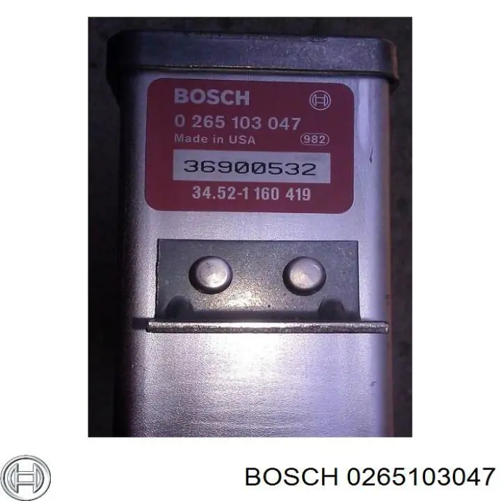 Compre 0265103047 Bosch Módulo de direção (Centralina eletrônica) ABS