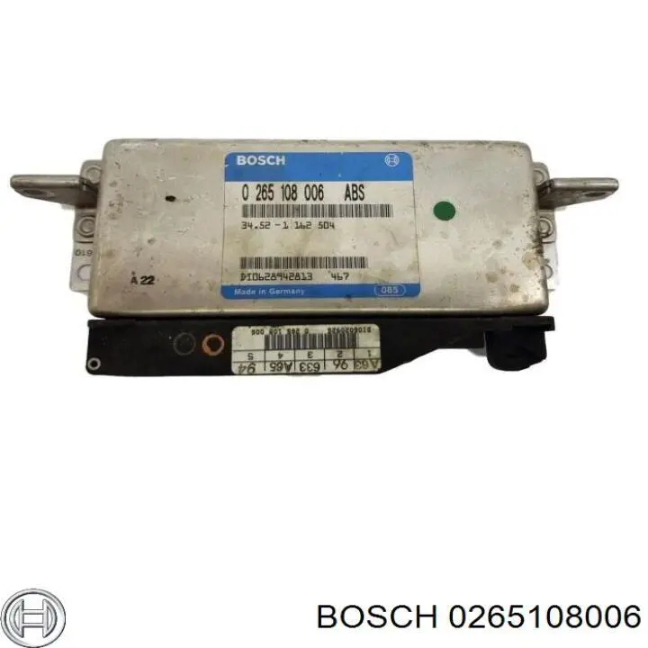 Módulo de direção (Centralina eletrônica) ABS 0265108006 Bosch
