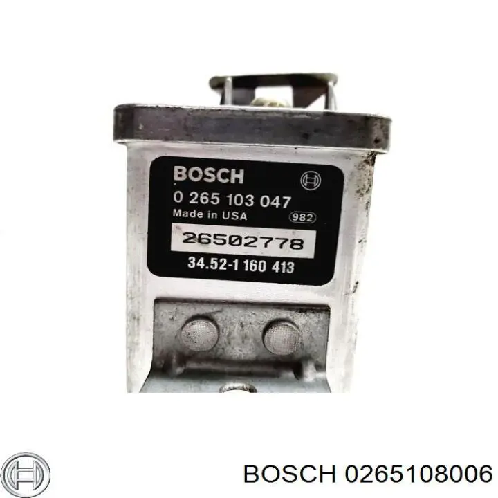 Módulo de direção (Centralina eletrônica) ABS 0265108006 Bosch