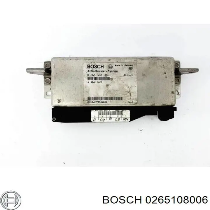 Módulo de direção (Centralina eletrônica) ABS Bosch 0265108006