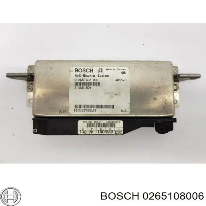 0265108006 Bosch Módulo de direção (Centralina eletrônica) ABS