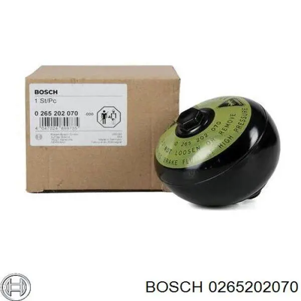 Compre 265202070 Bosch Acumulador hidráulico do freio do sistema