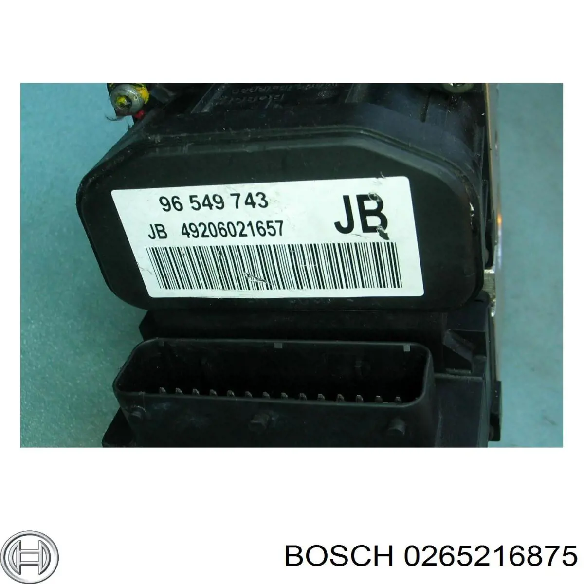 Unidade hidráulico de controlo ABS 0265216875 Bosch
