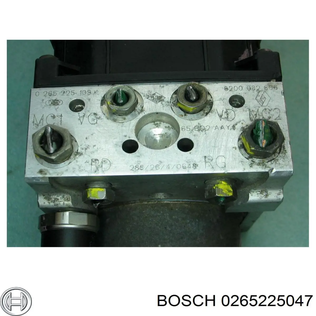 Compre 0265225047 Bosch Unidade hidráulico de controlo ABS