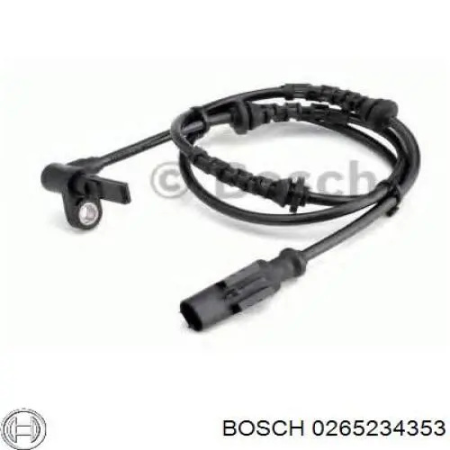 0265234353 Bosch Unidade hidráulico de controlo ABS