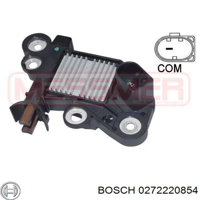 Relê-regulador do gerador (relê de carregamento) Bosch 0272220854 preço, a partir de 51,10 USD