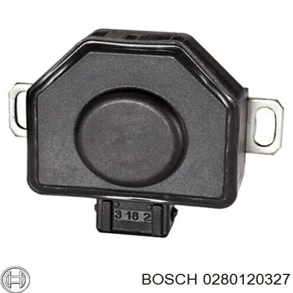 Sensor de posição da válvula de borboleta (potenciômetro) Bosch 0280120327 preço, a partir de 66,56 USD