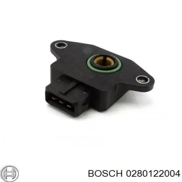 Compre 0280122004 Bosch Sensor de posição da válvula de borboleta (potenciômetro)