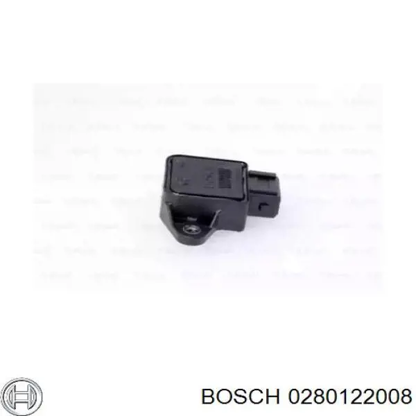 Sensor de posição da válvula de borboleta (potenciômetro) 0280122008 Bosch