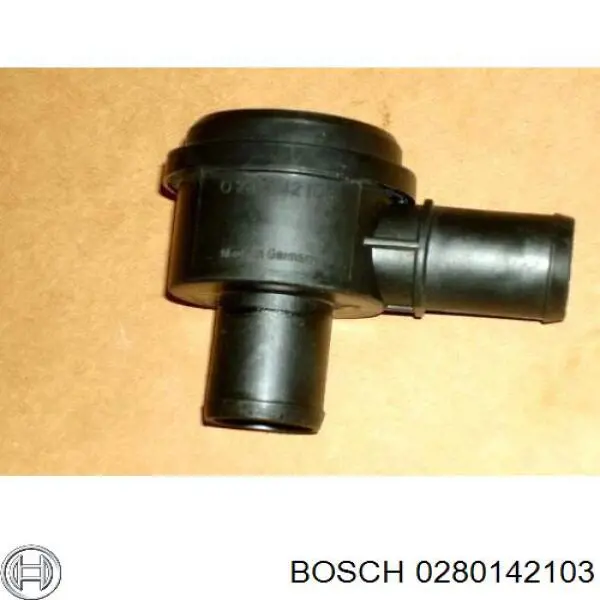 0280142103 Bosch Válvula de derivação (by-pass) de ar supercompressão
