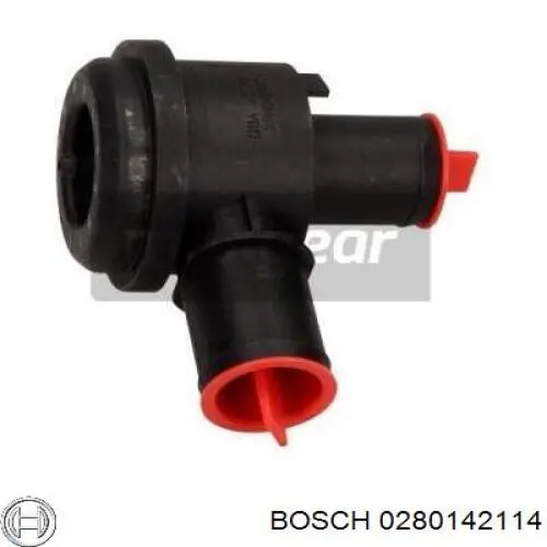 Compre 0280142114 Bosch Válvula de derivação (by-pass) de ar supercompressão