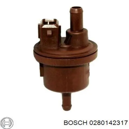 0280142317 Bosch Válvula de ventilação dos gases do tanque de combustível