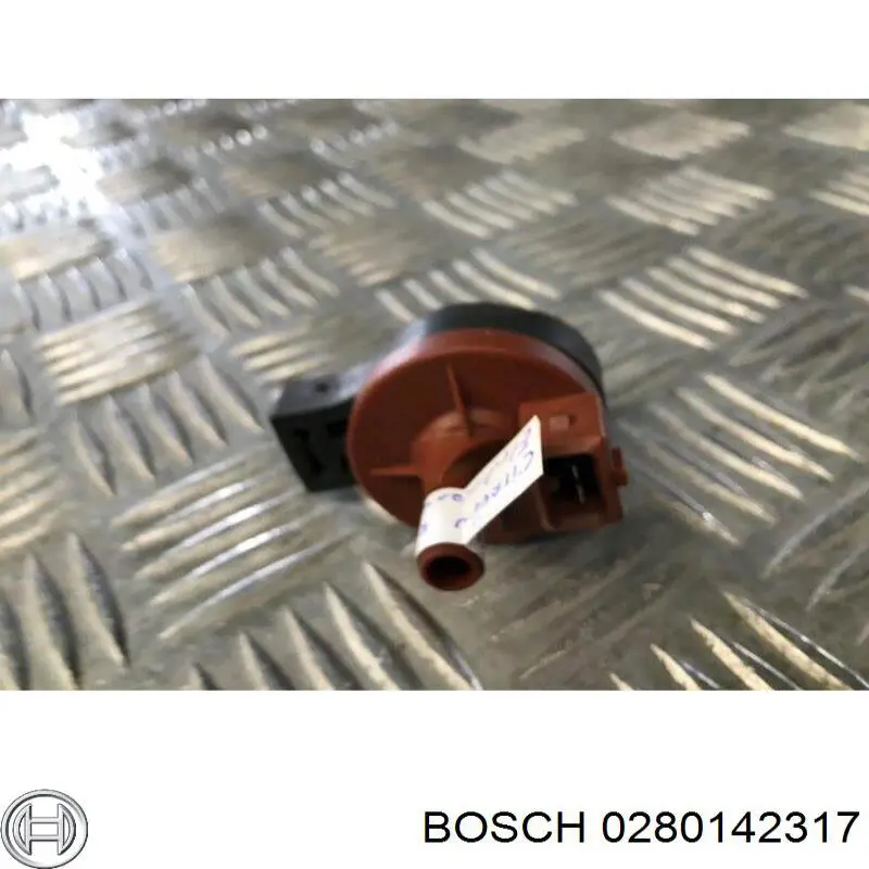 Válvula de ventilação dos gases do tanque de combustível Bosch 0280142317
