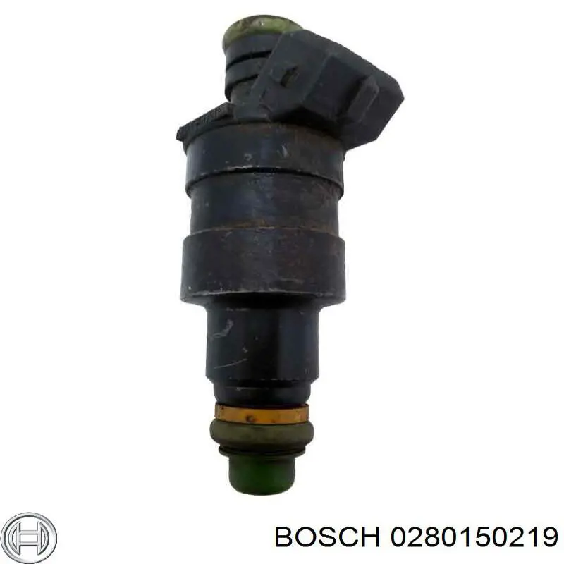 Injetor de injeção de combustível 0280150219 Bosch