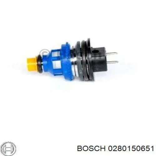 Injetor de injeção de combustível 280150651 Bosch
