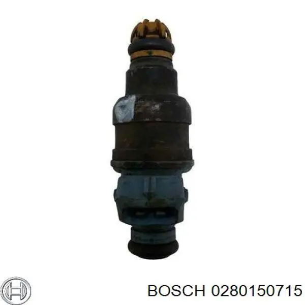 Compre 0280150715 Bosch Injetor de injeção de combustível