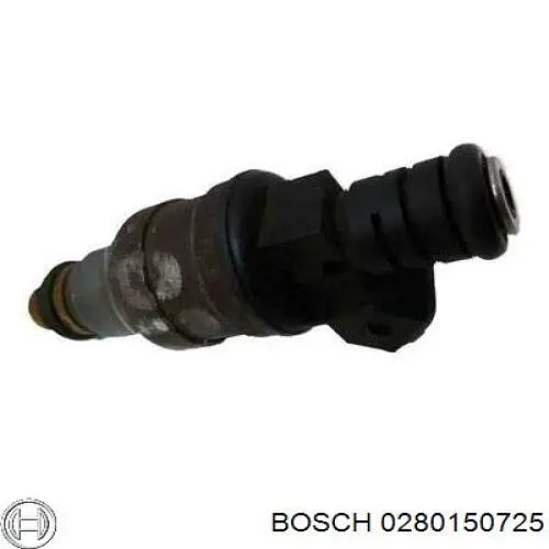 Injetor de injeção de combustível 817411 Opel