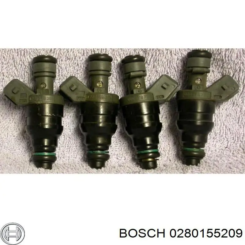 0280155209 Bosch Injetor de injeção de combustível