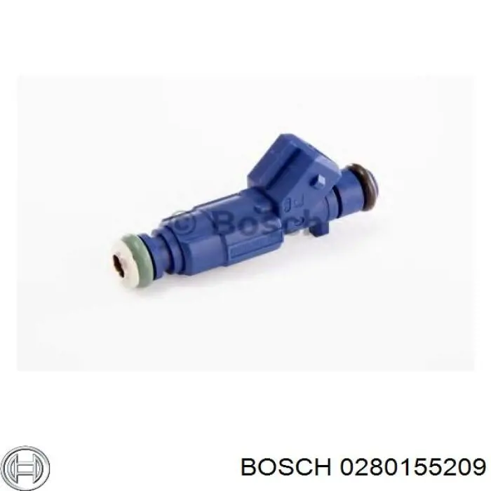 Injetor de injeção de combustível 0280155209 Bosch