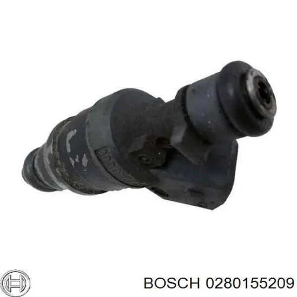 0280155209 Bosch Injetor de injeção de combustível